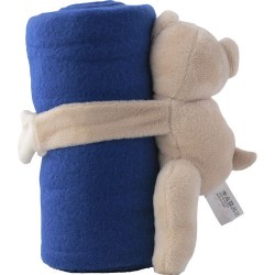 Peluche 'Ours' Douce avec Couverture Polaire Personnalisée Owen goodies entreprise design