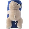 Peluche 'Ours' Douce avec Couverture Polaire Personnalisée Owen goodies personnalisé en stock