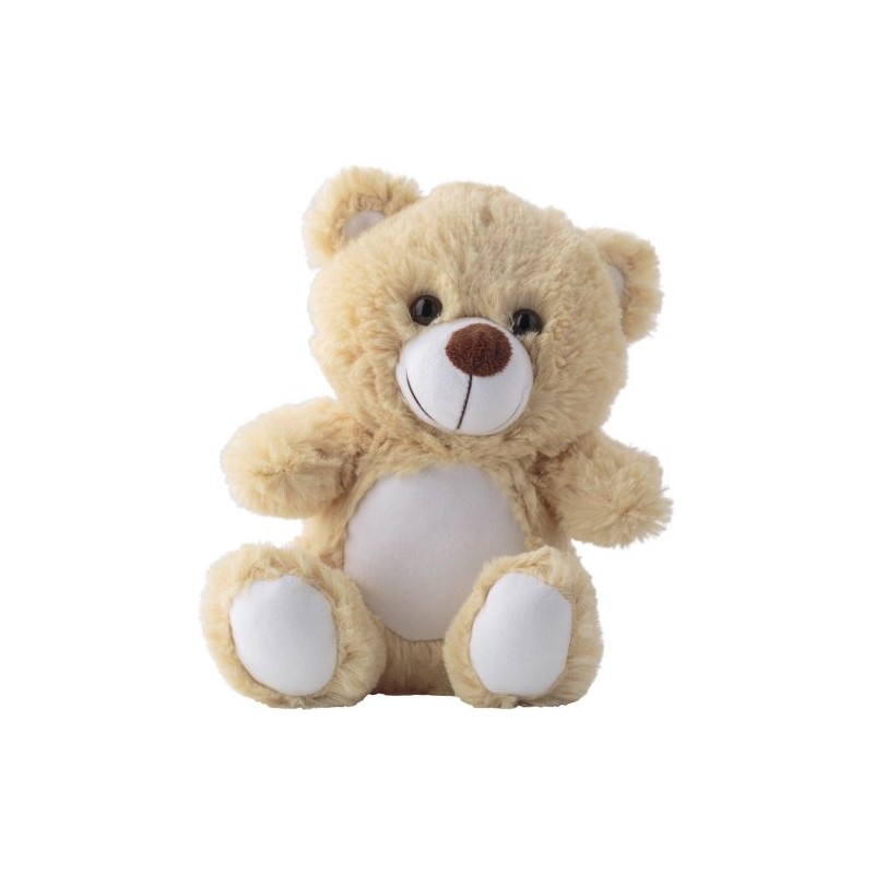 Peluche Éco-responsable 'Ours' Personnalisée en rPET - Samuel Matières : coton Couleurs : brun