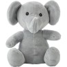 Peluche Éléphant Personnalisée - Jessie, Cadeau Idéal Matières : polyester Couleurs : gris