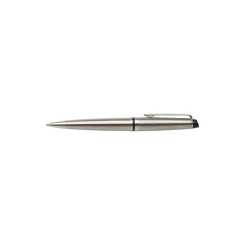 Stylo bille en acier inoxydable élégant Waterman Expert Matières : métal Couleurs : argenté personnalisation rapide en France