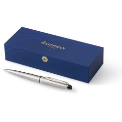 Stylo bille en acier inoxydable élégant Waterman Expert Matières : métal Couleurs : argenté goodies entreprise design