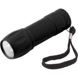 Torche LED COB Éco-responsable en ABS - Keira Matières : nylon Couleurs : noir cadeau collaborateur premium