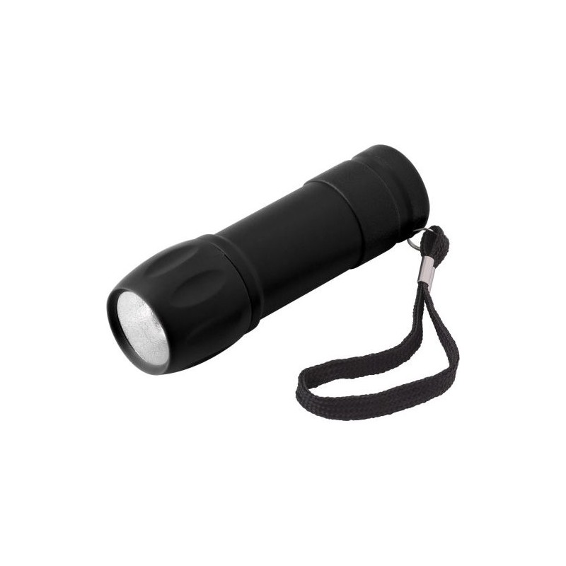 Torche LED COB Éco-responsable en ABS - Keira Matières : nylon Couleurs : noir cadeau collaborateur premium