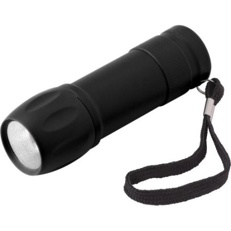 Torche LED COB Éco-responsable en ABS - Keira Matières : nylon Couleurs : noir cadeau collaborateur premium