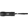 Torche LED COB Éco-responsable en ABS - Keira Matières : nylon Couleurs : bleu marquage laser ultra précis