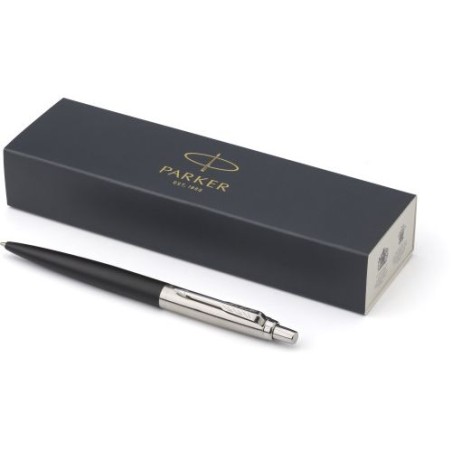 Stylo bille personnalisé Jotter XL  - Parker Matières : métal Couleurs : noir cadeau entreprise pas cher