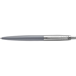 Stylo bille personnalisé Jotter XL  - Parker Matières : métal Couleurs : gris goodies publicitaire événementiel