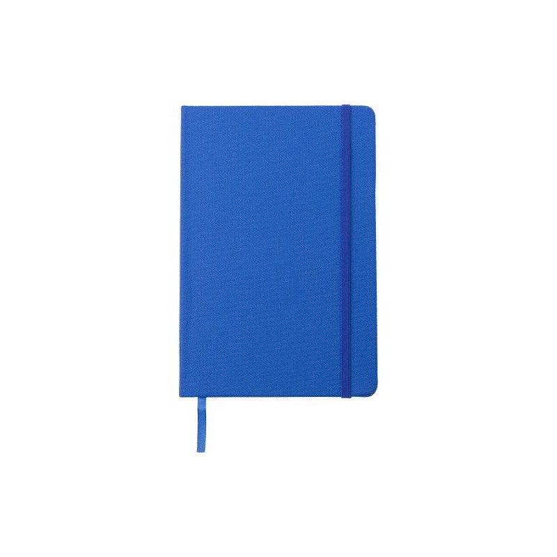 Carnet A5  en rPET personnalisé - Samira Matières : papier Couleurs : rouge marquage laser ultra précis