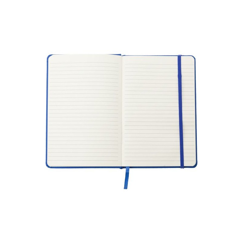 Carnet A5  en rPET personnalisé - Samira Matières : papier Couleurs : blanc personnalisation rapide en France
