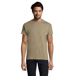 T-Shirt Homme 190g Publicitaire IMPERIAL Matières : coton Taille textile : L Couleurs : kaki cadeau client original