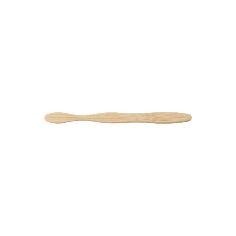 Brosse à dents  en bambou pratique - Joe Matières : bambou Couleurs : brun personnalisable avec votre logo