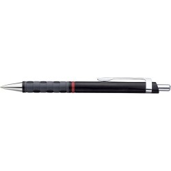 Stylo bille  en ABS - rOtring Tikky Couleurs : noir personnalisable avec votre logo