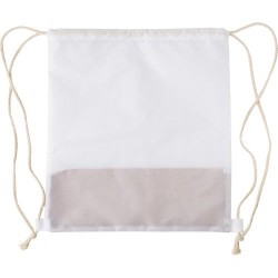 Sac à dos  en polyester rPET et liège - Elodie Matières : liège Couleurs : blanc 2
