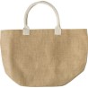 Sac shopping  en toile de jute - Zac Matières : coton Couleurs : beige