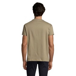 T-Shirt Homme 190g Publicitaire IMPERIAL Matières : coton Taille textile : M Couleurs : kaki impression logo haute qualité