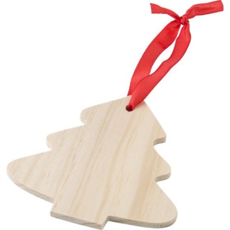 Décoration de Noël en bois personnalisée - Arbre Imani cadeau entreprise pas cher