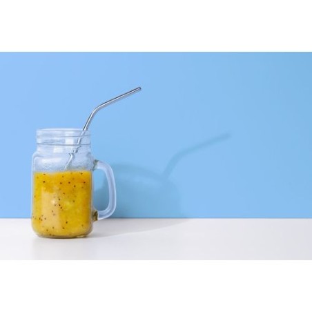 4 Pailles en Acier Inoxydable Rudy - Écologiques et Pratiques