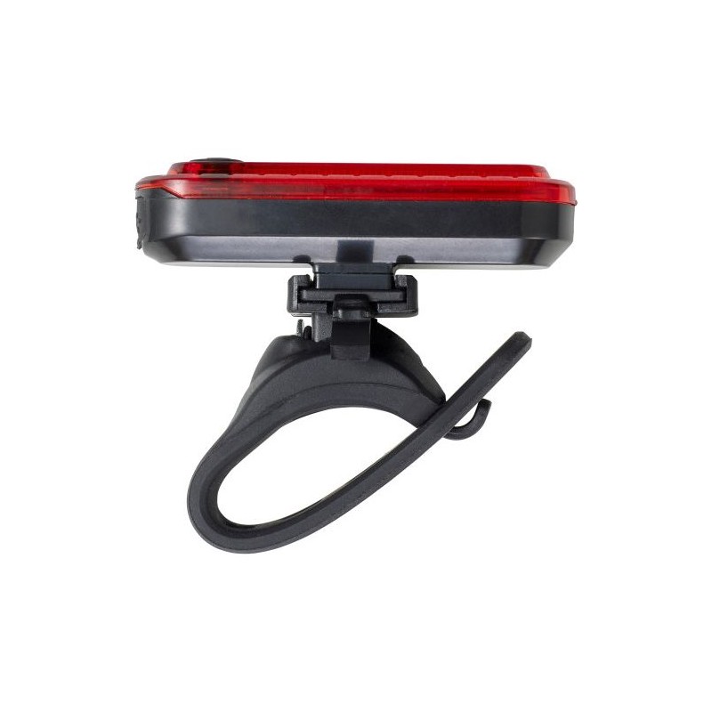 Lampe rechargeable en ABS pour vélo - Priska Matières : plastique Couleurs : rouge personnalisable avec votre logo