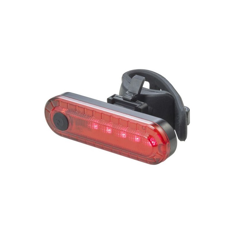 Lampe rechargeable en ABS pour vélo - Priska Matières : plastique Couleurs : rouge goodies publicitaire événementiel