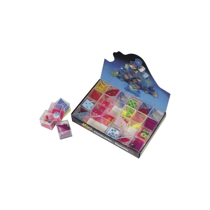 Assortiment de 24 jeux de patience personnalisés - Leslie Matières : plastique Couleurs : multicolore