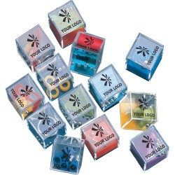 Assortiment de 24 jeux de patience personnalisés - Leslie Matières : plastique Couleurs : multicolore cadeau entreprise pas cher