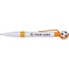 Stylo bille personnalisé publicitaire  'Football' Prem Matières : plastique Couleurs : rouge livraison express 24h 48h