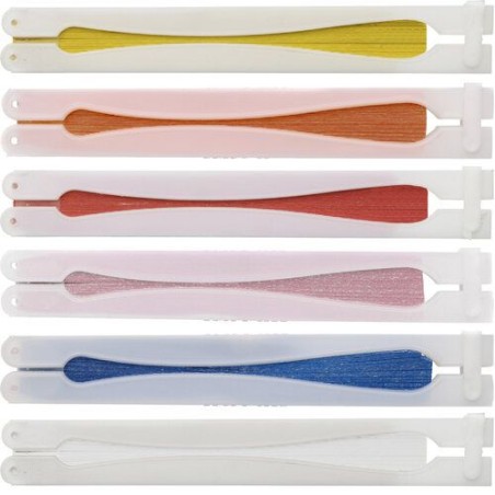 Éventail en papier et plastique Dylan Personnalisé