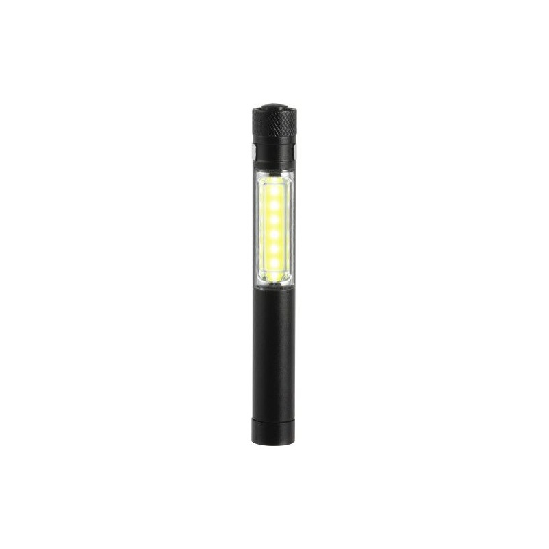 Torche LED COB Pratique en Aluminium Personnalisée - Beth Matières : métal Couleurs : noir