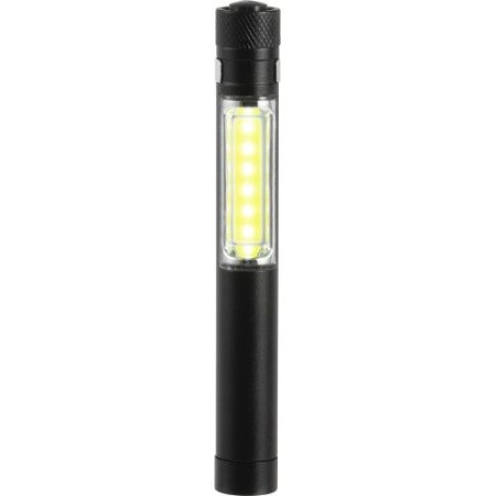 Torche LED COB Pratique en Aluminium Personnalisée - Beth Matières : métal Couleurs : noir