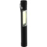 Torche LED COB Pratique en Aluminium Personnalisée - Beth Matières : métal Couleurs : noir impression logo haute qualité