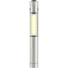 Torche LED COB Pratique en Aluminium Personnalisée - Beth Matières : métal Couleurs : argenté personnalisable avec votre logo