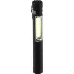 Torche LED COB Pratique en Aluminium Personnalisée - Beth Matières : métal Couleurs : argenté cadeau client original