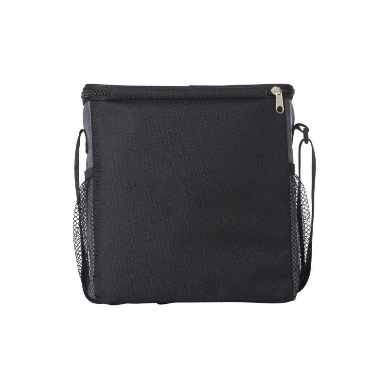 Sac isotherme personnalisé en PU idéal pour vos sorties Atlas Matières : polyester Couleurs : gris personnalisable avec votre lo