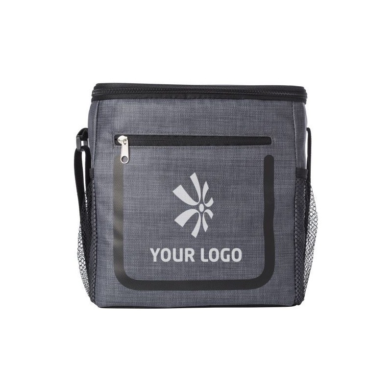 Sac isotherme personnalisé en PU idéal pour vos sorties Atlas Matières : polyester Couleurs : gris goodies publicitaire événemen