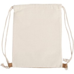 Sac à dos  en coton pour entreprises - Tianna Matières : liège Couleurs : kaki 2