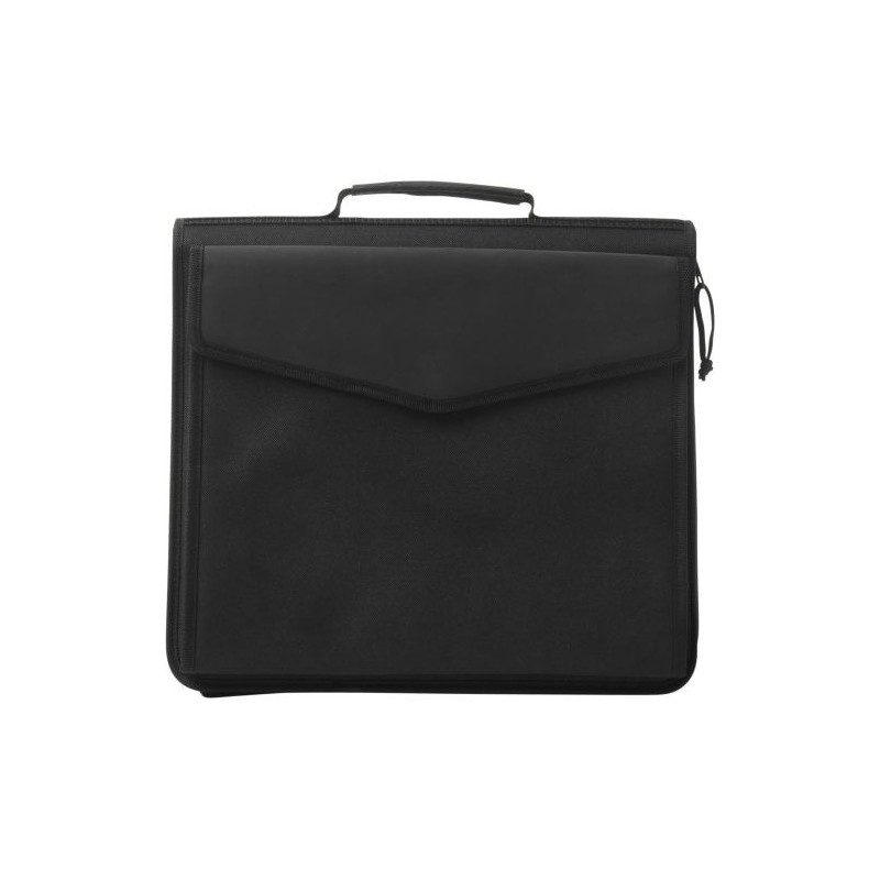 Porte-documents personnalisé en polyester - Coco Matières : polyester Couleurs : noir personnalisable avec votre logo