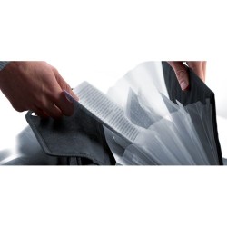 Porte-documents personnalisé en polyester - Coco Matières : polyester Couleurs : noir livraison express 24h 48h
