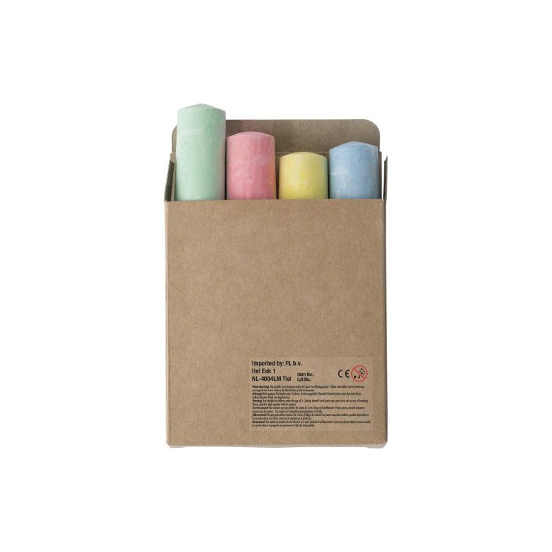 Set de 4 Craies Personnalisées - Orville Couleurs : brun personnalisable avec votre logo