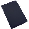 Conférencier A4 en PU Personnalisé - Jovita Matières : métal Couleurs : noir cadeau collaborateur premium