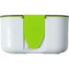 Lunch box compartimentée  personnalisée Veronica Matières : plastique Couleurs : vert citron impression haute définition
