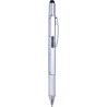 Stylo bille multifonction personnalisé Giuliana Matières : plastique Couleurs : argenté