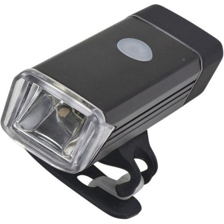 Lampe à vélo amovible personnalisée sécuritaire Ethan Matières : silicone Couleurs : noir impression haute définition