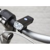 Lampe à vélo amovible personnalisée sécuritaire Ethan Matières : silicone Couleurs : noir livraison express 24h 48h