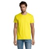T-Shirt Homme 190g Publicitaire IMPERIAL Matières : coton Taille textile : XL Couleurs : jaune citron cadeau entreprise pas cher