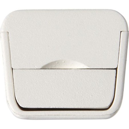Pointeur laser personnalisé en plastique avec télécommande de présentation Manon Matières : caoutchouc Couleurs : blanc accessoi