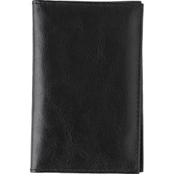 Porte-feuille et porte-cartes RFID en cuir personnalisé Lee Matières : cuir Couleurs : noir