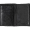Porte-feuille et porte-cartes RFID en cuir personnalisé Lee Matières : cuir Couleurs : noir impression haute définition
