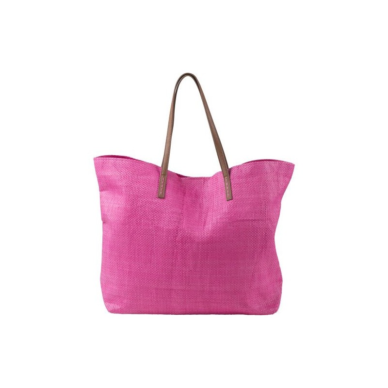 Sac de plage  en polyester personnalisé - Sana Matières : non tissé Couleurs : rouge marquage laser ultra précis