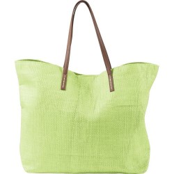 Sac de plage  en polyester personnalisé - Sana Matières : non tissé Couleurs : vert citron personnalisable avec votre logo